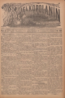 Wielkopolanin 1909.10.17 R.27 Nr238