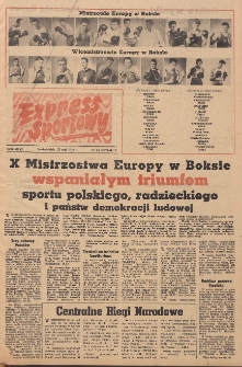 Express Sportowy 1953.05.25 Nr25