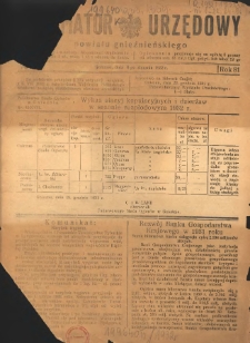 Informator Urzędowy Powiatu Gnieźnieńskiego 1932.01.06 R.81 Nr1