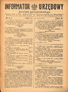 Informator Urzędowy Powiatu Gnieźnieńskiego 1932.06.11 R.81 Nr44