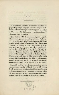 [Wezwanie Inc.:] " Za odprawione wsp&oacute;lnie nabożeństwo Jubileuszowe gorące Bogu dzięki ..."