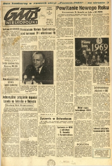 Głos Wielkopolski. 1969.01.02 R.25 nr1 Wyd.A