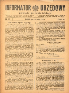 Informator Urzędowy Powiatu Gnieźnieńskiego 1935.03.02 R.84 Nr14