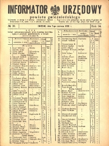 Informator Urzędowy Powiatu Gnieźnieńskiego 1935.06.05 R.84 Nr38