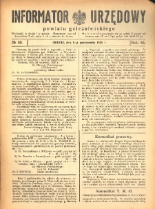 Informator Urzędowy Powiatu Gnieźnieńskiego 1935.10.05 R.84 Nr68