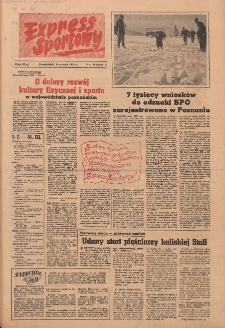 Express Sportowy 1954.01.04 Nr1