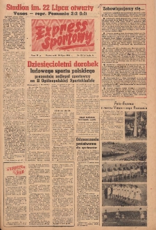 Express Sportowy 1954.07.19 Nr29