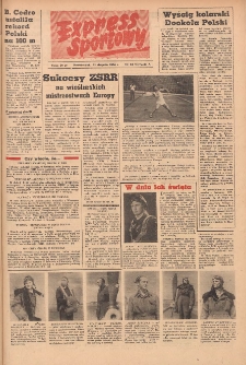Express Sportowy 1954.08.23 Nr34