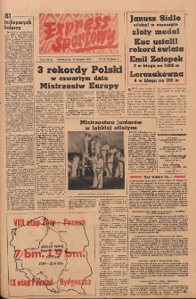 Express Sportowy 1954.08.30 Nr35