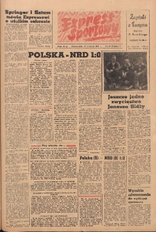 Express Sportowy 1954.09.27 Nr39