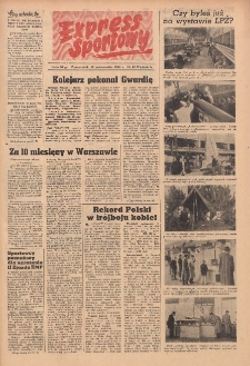 Express Sportowy 1954.10.18 Nr42
