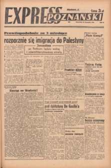 Express Poznański 1947.11.20 Nr320