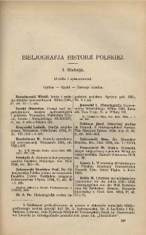 Bibljografja historji polskiej