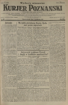Kurier Poznański 1931.10.22 R.26 nr 486