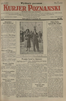 Kurier Poznański 1931.10.23 R.26 nr 487