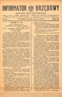 Informator Urzędowy Powiatu Gnieźnieńskiego 1937.06.16 R.86 Nr38