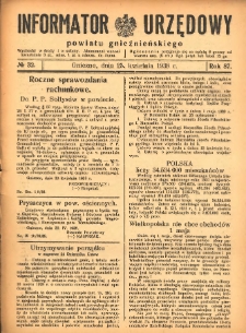 Informator Urzędowy Powiatu Gnieźnieńskiego 1938.04.23 R.87 Nr32
