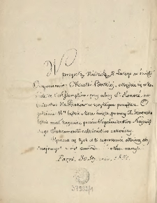 [Zaproszenie Inc.:] " W przyszłą niedzielę 2 lutego, w święto Oczyszczenia Matki Boskiej..."