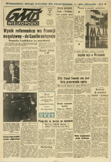 Głos Wielkopolski. 1969.04.29 R.25 nr100 Wyd.AB