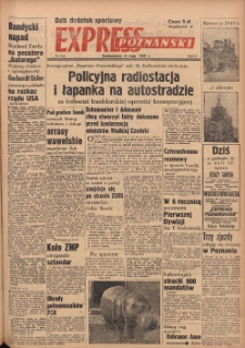 Express Poznański 1949.05.16 Nr844 (133) zawiera Dodatek Sportowy
