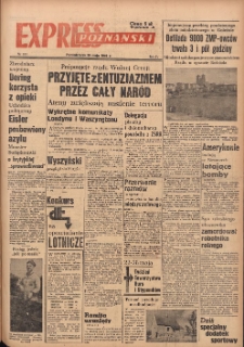Express Poznański 1949.05.23 Nr851 (140) zawiera Dodatek Sportowy