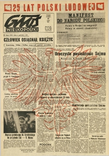 Głos Wielkopolski. 1969.07.22 R.25 nr172 Wyd.AB