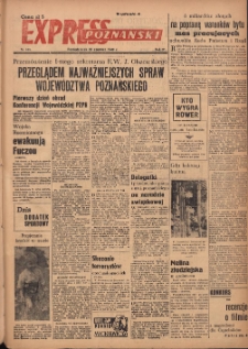 Express Poznański 1949.06.27 Nr885 (174) zawiera Dodatek Sportowy