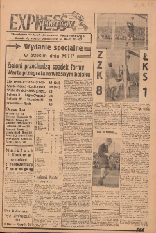 Express Sportowy: Bezpłatny dodatek "Expressu Poznańskiego" 1949.04.25