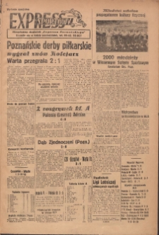 Express Sportowy: Bezpłatny dodatek "Expressu Poznańskiego" 1949.05.30