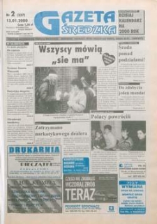 Gazeta Średzka 2000.01.13 Nr2(237)