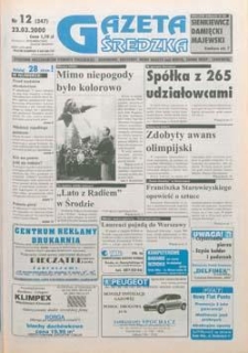 Gazeta Średzka 2000.03.23 Nr12(247)