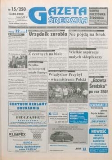 Gazeta Średzka 2000.04.13 Nr15(250)
