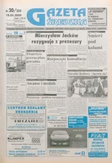 Gazeta Średzka 2000.05.18 Nr20(255)