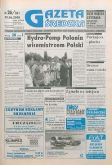 Gazeta Średzka 2000.06.29 Nr26(261)