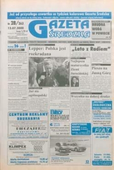 Gazeta Średzka 2000.07.13 Nr28(263)