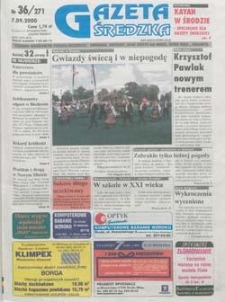 Gazeta Średzka 2000.09.07 Nr36(271)