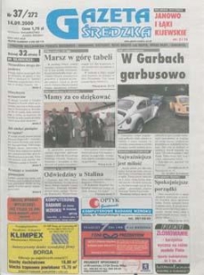 Gazeta Średzka 2000.09.14 Nr37(272)