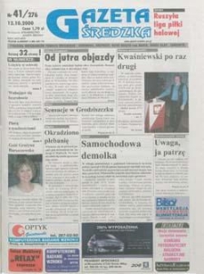 Gazeta Średzka 2000.10.12 Nr41(276)