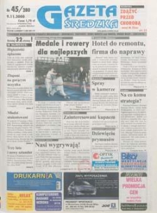 Gazeta Średzka 2000.11.09 Nr45(280)