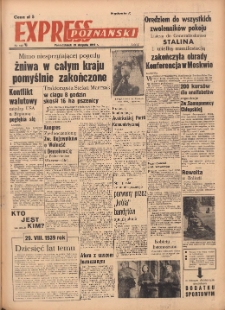 Express Poznański 1949.08.29 Nr948 (237) zawiera Dodatek Sportowy