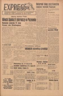 Express Sportowy: Bezpłatny dodatek "Expressu Poznańskiego" 1949.08.29
