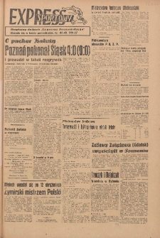 Express Sportowy: Bezpłatny dodatek "Expressu Poznańskiego" 1949.09.12