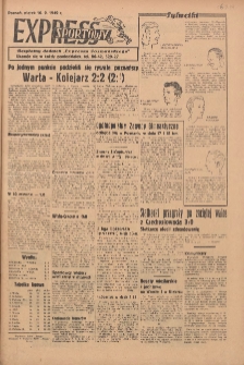 Express Sportowy: Bezpłatny dodatek "Expressu Poznańskiego" 1949.09.16