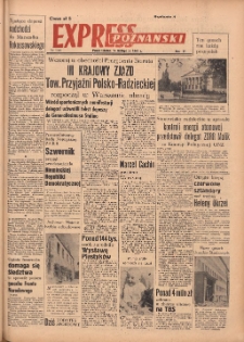 Express Poznański 1949.11.14 Nr1025 (314) zawiera Dodatek Sportowy