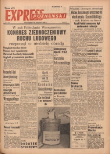 Express Poznański 1949.11.28 Nr1039 (328) zawiera Dodatek Sportowy