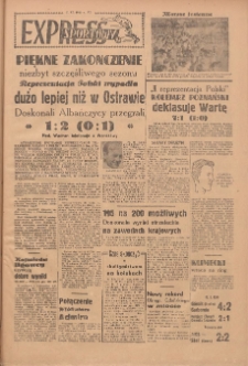 Express Sportowy: Bezpłatny dodatek "Expressu Poznańskiego" 1949.11.07