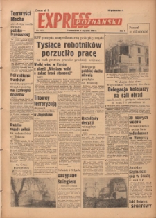 Express Poznański 1950.01.09 Nr1079 (9) zawiera Dodatek Sportowy