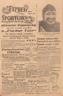 Express Sportowy: Bezpłatny dodatek "Expressu Poznańskiego" 1950.02.20