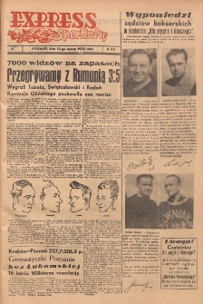 Express Sportowy: Bezpłatny dodatek "Expressu Poznańskiego" 1950.03.13