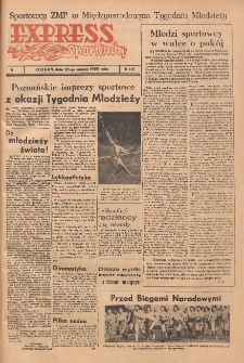 Express Sportowy: Bezpłatny dodatek "Expressu Poznańskiego" 1950.03.27
